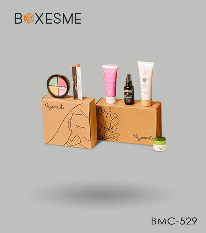 Monthly makeup subscription box Packaging